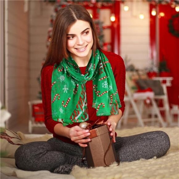 Fashion Scarf for Women - Lightweight Shawl Wrap for Spring, Summer & Winter - Picture 6 of 8